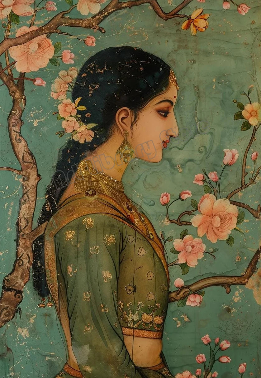 Indian Traditional Lady Poster